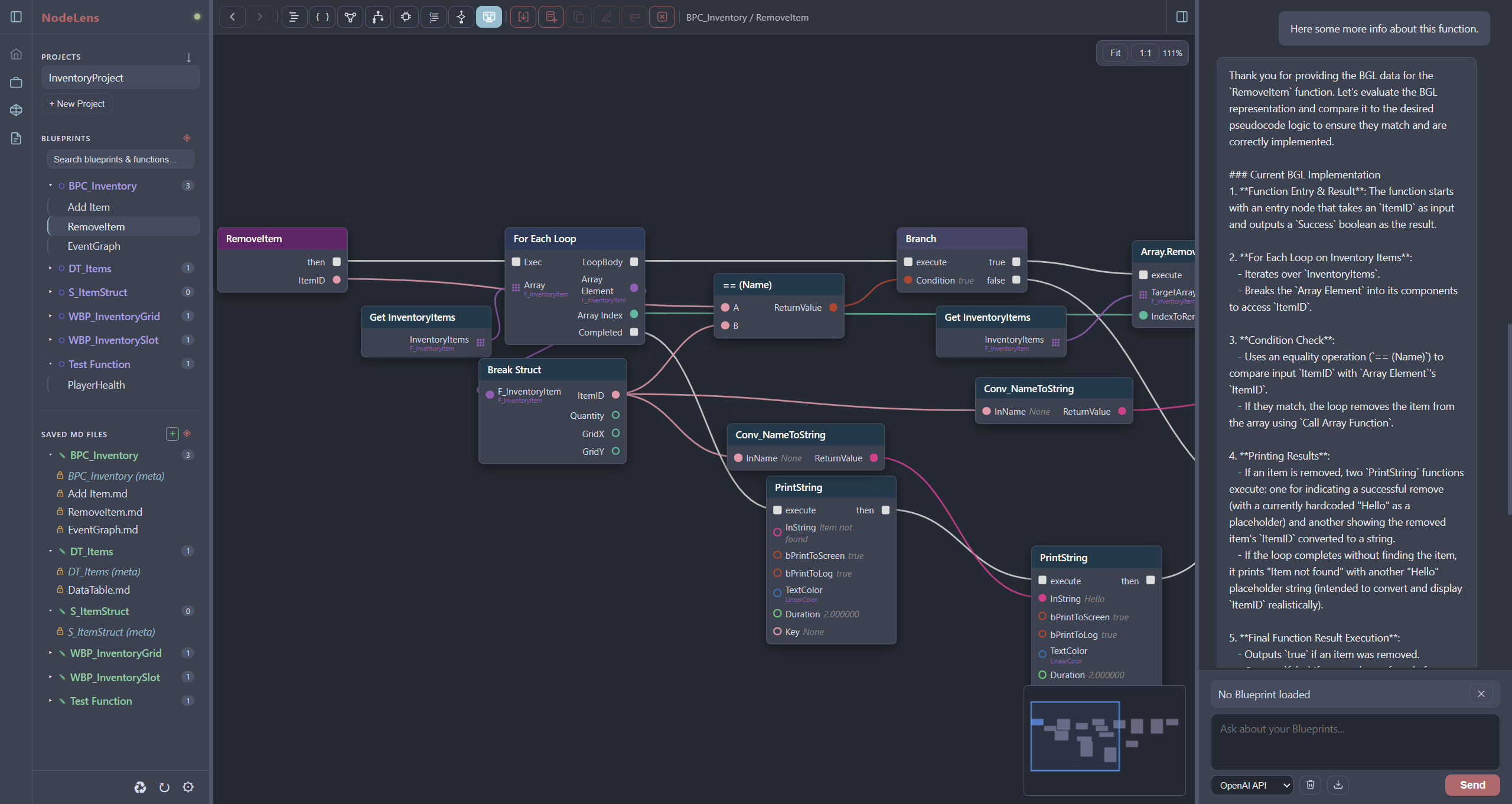 AI Chat — Bug detection